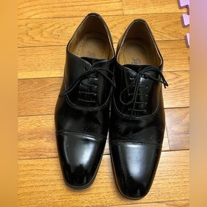 Captoe Oxford, Men’s dress shoe, 100% genuine leather